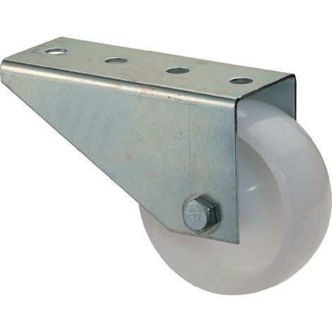 Rodillo portón D.80mm Trgf.50kg con placa Ku.BS ROLLEN