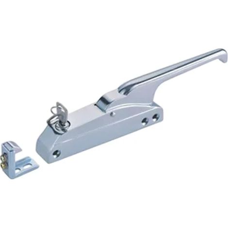 Poignée de porte de congélateur verrouillable Frykit, installation facile, ensemble de poignées de porte pour chambre froide, conteneur, véhicule, réfrigérateur - CX 1200- (1/5)