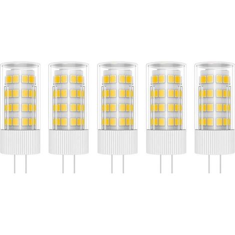 5W G4 LED Bulbs, 51 SMD 2835 LEDs, Warm White 3000K, 400lm, Equivalent to 50W Halogen Lamps, AC 220V [Energy Class A+] (1/4)