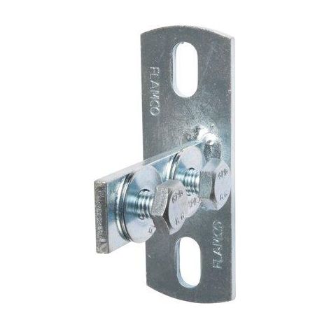 Bride pour rail horizontal (1/2)
