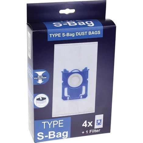 Boite de 4 sacs Aspirateurs Type Sbag Electrolux Fc802103 (1/2)