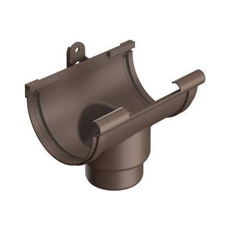 JOINT AVEC ÉVACUATION POUR GOUTTIÈRE D. 80-100 Dimensions : Marron