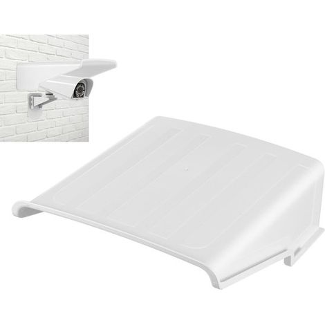 Protection anti-pluie pour caméras de surveillance 27 x 26 cm Blanc (1/5)