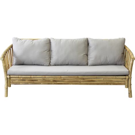 FRESH - divano da giardino in bamboo (1/4)