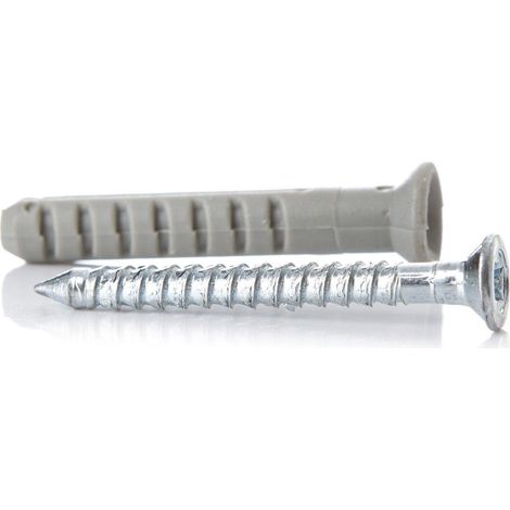 Fischer Nylon-Dübelset schwarz 6 Teile 50 mm
