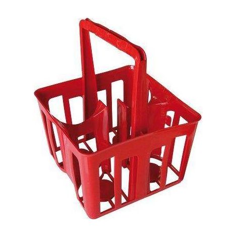 PORTABOTTIGLIONI PLASTICA QUATTRO POSTI 2 L