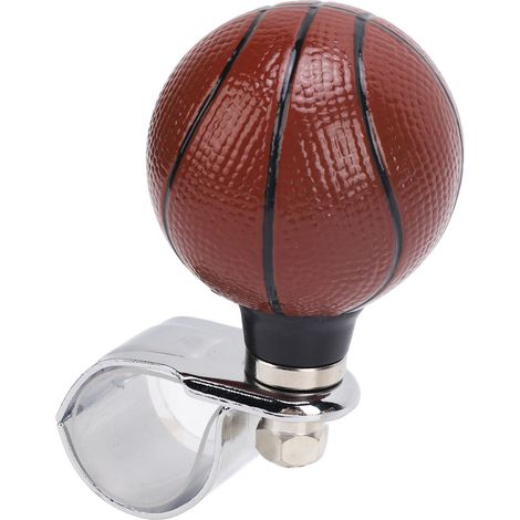 Pomello rotante per volante, stile basket, sfera di presa elettrica resistente per auto, camion, trattore, barca (1/5)