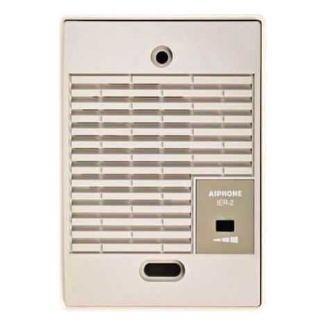 Aiphone – Extension de sonnerie IER2 – Carillon déporté – Boîtier ABS – Montage intérieur – Alimenté par le poste – Réglage curseur (1/4)
