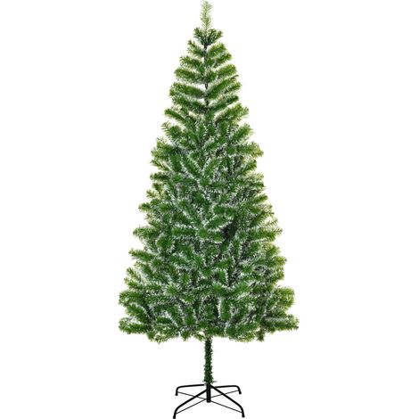 Sapin de Noël artificiel 210 cm avec 968 branches - décoration de Noël intérieur, Ø100 x 210 cm (1/5)