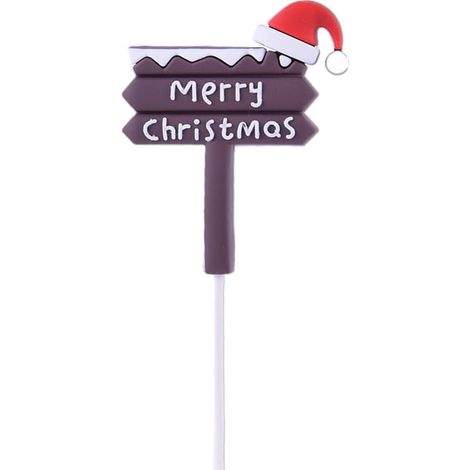 Letrero de PVC de Feliz Navidad para decoración navideña