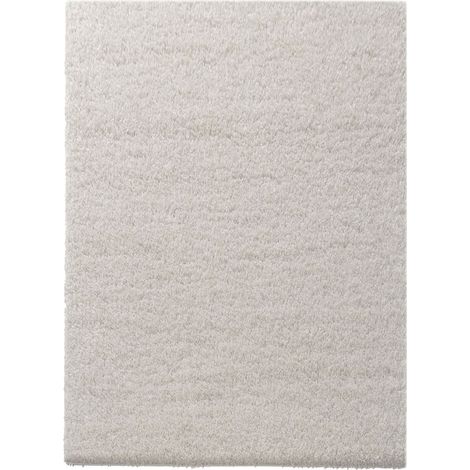 Tapis Shaggy Barcelona Crème 100 x 150 cm