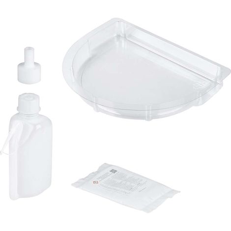 Grohe – Kit de détartrage pour WC Sensia Arena – Sac de 80 g – Protection contre les éclaboussures – Adaptateur inclus