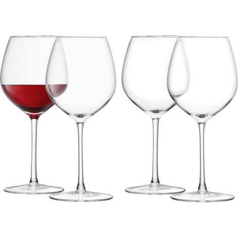 Lot de 4 verres à vin rouge Wine, 400 ml, transparents (1/5)