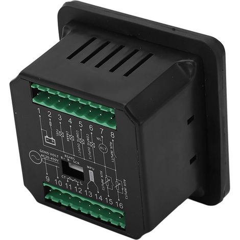 Automatisches Steuermodul für Diesel-/Benzin-Generatoraggregate, Generatorregler 8-36V, Motorsteuerungsbox, Generator-Startkit. (1/5)