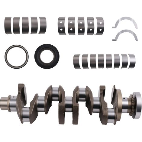 Crankshaft w/ Main Big End Bearings for Land Rover Range Rover 204DT 204DTD (1/5)
