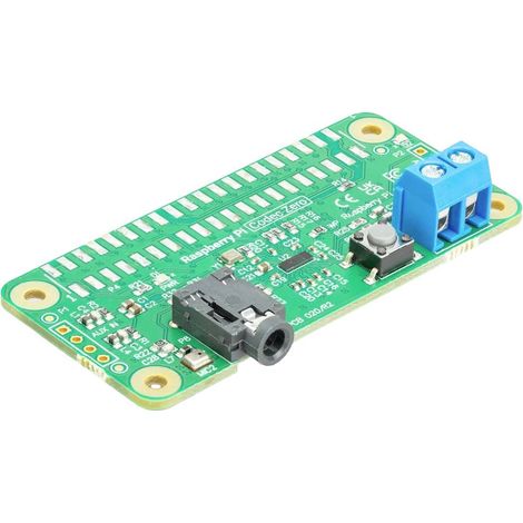 Raspberry Pi® IQaudio Codec Zero Carte son pour Raspberry Pi® (1/4)