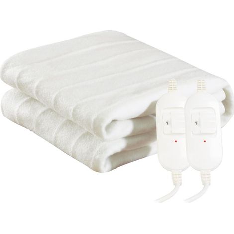 Termocoperta matrimoniale 160x140cm 2x60W – Bianca (1/2)