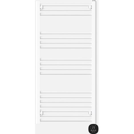 Toallero Electrico Scuti Blanco 750w 3modos Display Tactil Anti-hielo Temporizador 109x52x9cm (1/2)