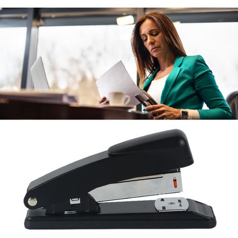 Agrafeuse de bureau compacte, agrafeuse portable, outil de reliure de documents pour usage domestique et professionnel (1/5)