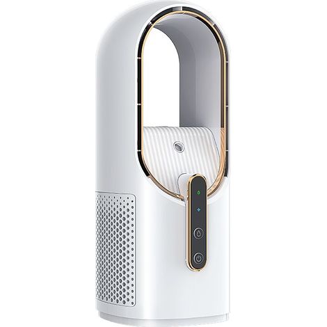 Climatiseur portable sans aération chargement USB ventilateur sans pales avec humidificateur pour maison bureau voyages-KZQ (1/5)