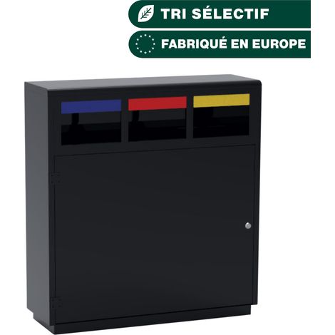 JVD - Station de tri 3 flux 3x40L - Matériel professionnel (1/5)