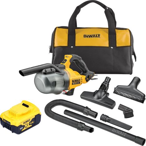 DeWalt DCV 501 LN aspirador de varilla sin cable 18 V 0,7 l polvo clase L + 1x batería recargable 5,0 Ah - sin cargador