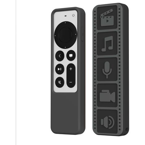 Étui de protection en silicone pour télécommande Apple TV 4K