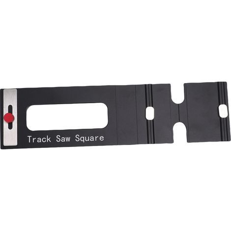 Vierkant-Schienensäge aus Aluminiumlegierung, rechtwinklige Positionierplatte für Holzbearbeitungswerkzeuge auf Kreisschiene (1/5)