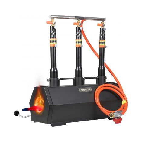 Forge à Gaz Propane Portable - Four de Forge à 3 Brûleurs (1/5)
