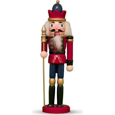 Set 1-2-4 Schiaccianoci Soldatino Accessorio Decorativo Ornamenti Natale 18 cm, misura1 PezzocoloreSchiaccianoci (1/5)