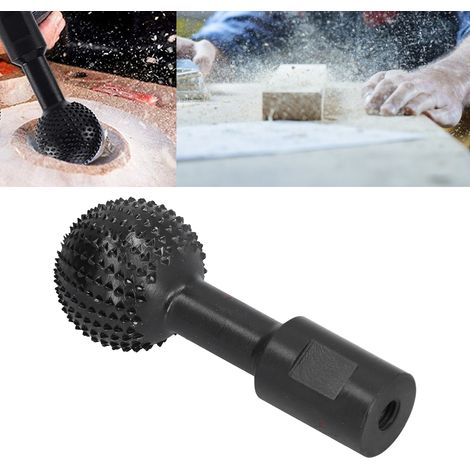 Tête de meulage sphérique pour rainures à bois, meuleuse d'angle, lime rotative sphérique M14 (1/5)