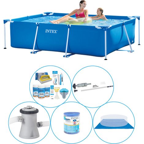 Intex Piscine Tubulaire Rectangulaire - 220x150x60 cm - 5-pièces S20819 (1/5)