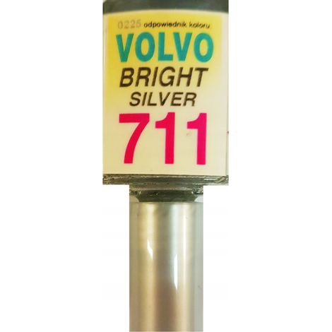Volvo 711 Lackkratzerreparatur in hellem Silber mit 10 ml Arasystem (1/5)