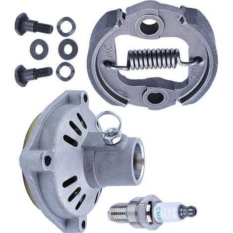 Clutch Drum Cover Bolt Washer Kit For Honda GX31 GX35 GX35NT Small Engine Motor , Clutch Drum Cover Assembly , Clutch , Clutch Bolt , Washer , Wave Washer (1/5)