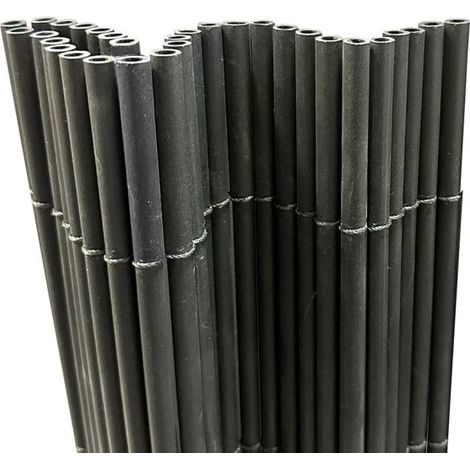 Arella canniccio pvc cm 150x300 grigio antracite recinzione separè giardino piscina 297v
