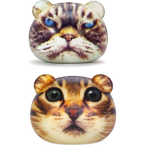 Set of 2 feline stress balls