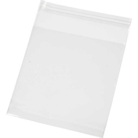 Transparente Tasche Poc 11 x 11,3 cm Klebeverschluss 200 Stk