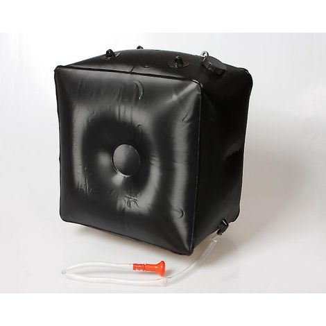 (noir) Sac De Douche Solaire 40l Camping, Temprature 45c Randonne, Alpinisme