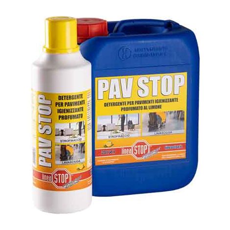 DETERGENTE PROFUMATO PER PAVIMENTI 'PAV STOP' 1 lt - DIXI (1/2)