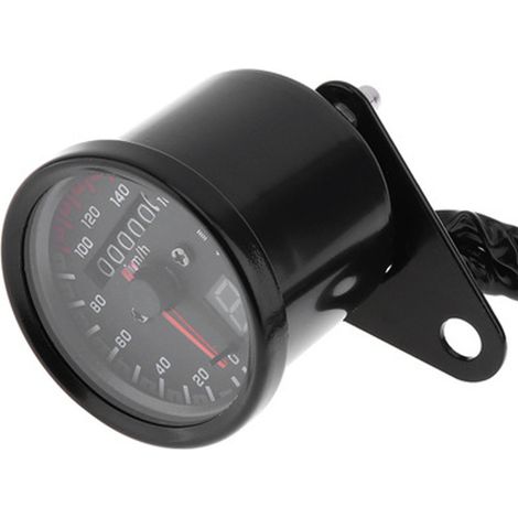 Compteur de vitesse pour moto avec affichage des rapports engagés, rétroéclairage LED, odomètre universel 12 V pour moto (1/5)