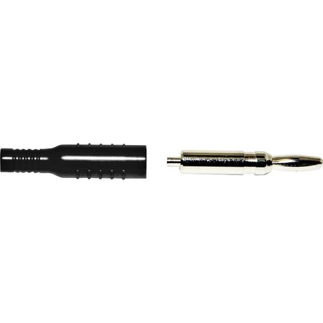 Mueller Electric BU-P5170-0 Bananenstecker   Schwarz 1 St.