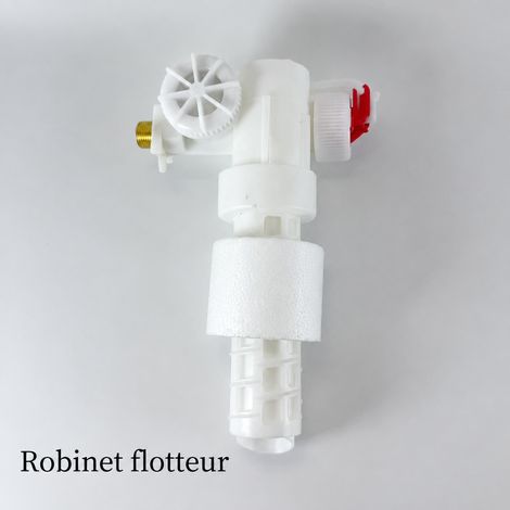 Pièce de rechange pour réservoir WC: robinet d'arrivée d'eau 3/8 37095000, 22 × 15 × 8 cm, 300 g – Livraison gratuite