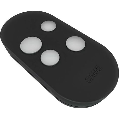 Transmetteur quadricanal double fréquence rolling code noir – Télécommande pour motorisations – Compatible CAME – 806TS0122 (1/4)