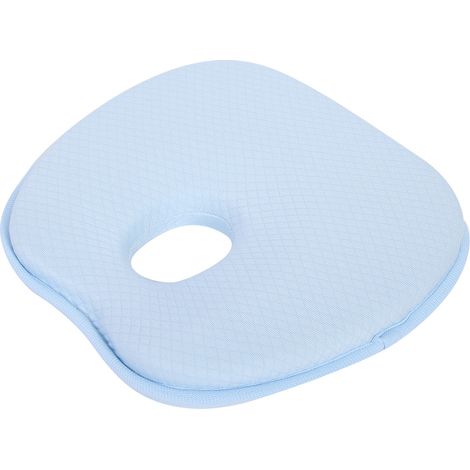 Coussin bébé anti-plat tête, respirant, ergonomique pour nouveau-nés 0-12 mois, forme mémoire, taille unique, ensemble de 1 pièce. (1/5)