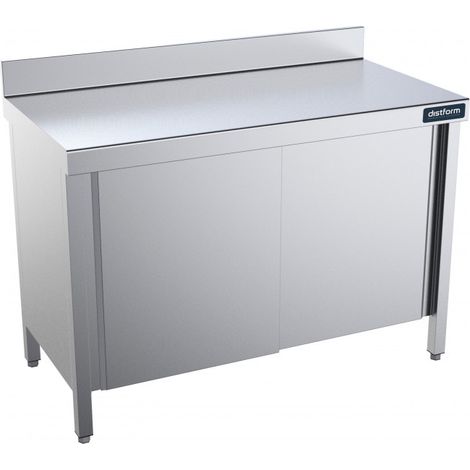 Table Adossée avec Portes - Gamme 800 - Distform