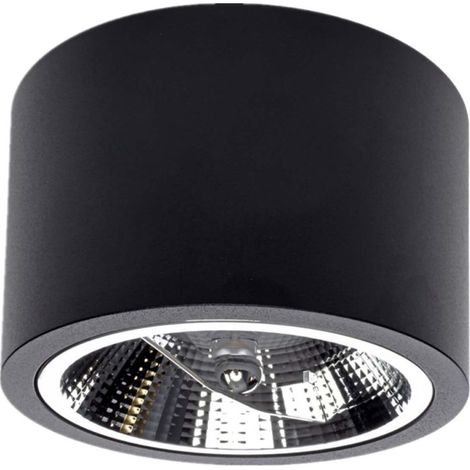 Spot Camino Aufbauleuchte 1xES111 schwarz LP-1101/1SM BK Light Prestige (1/4)