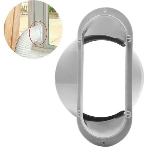 Adaptateur de Conduit d'Évacuation pour Climatiseur Mobile, ABS 15cm pour Connexion Sans Outil et Anti-Fuite (1/5)