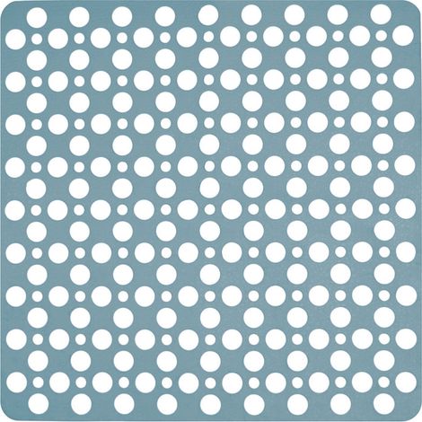 AWD INTERIOR 1429 rutschfeste Duschmatte blau 53 x 53 cm TPE (1/4)