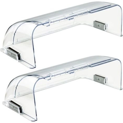 Verstellbare magnetische Lüftungsabweiser, von 8,5 bis 14,5 Zoll, geeignet für Boden-, Wand- und Deckenlüftungsgitter, 2er-Pack.