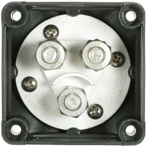 Sélecteur de batterie double 12V/24V, 300A, principal 4 positions, pour voiture, camping-car, bateau (1/5)